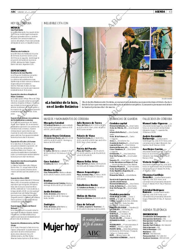 ABC CORDOBA 24-01-2009 página 43