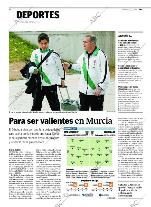 ABC CORDOBA 24-01-2009 página 64