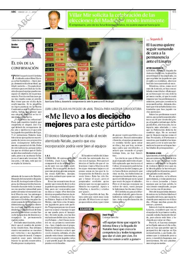 ABC CORDOBA 24-01-2009 página 65