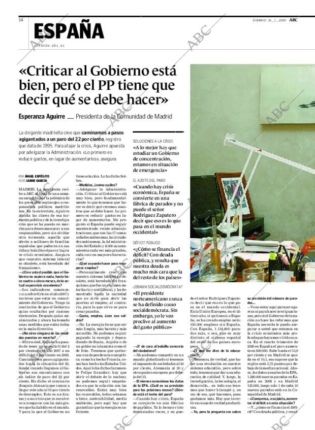 ABC CORDOBA 25-01-2009 página 14