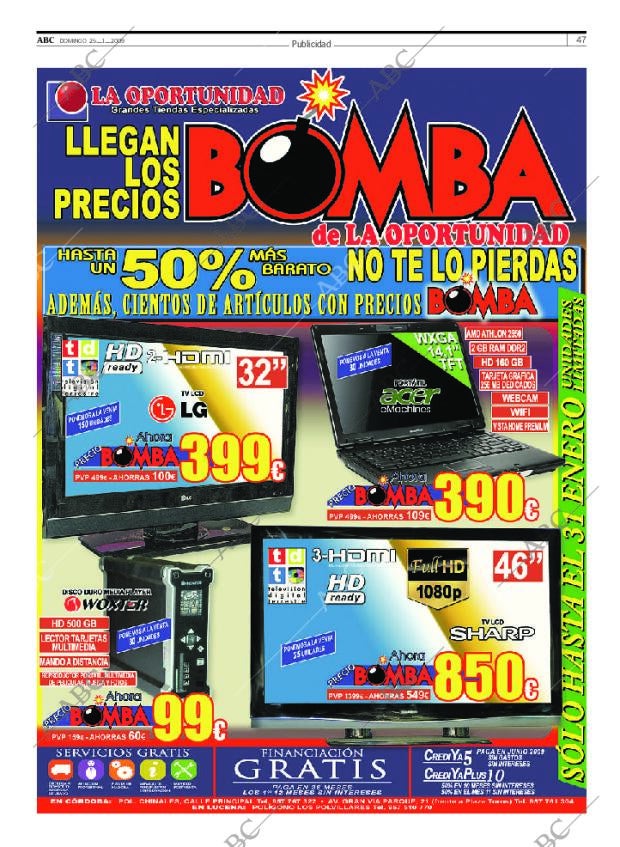 ABC CORDOBA 25-01-2009 página 47