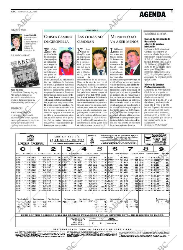 ABC CORDOBA 25-01-2009 página 51