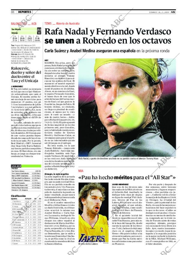 ABC CORDOBA 25-01-2009 página 88