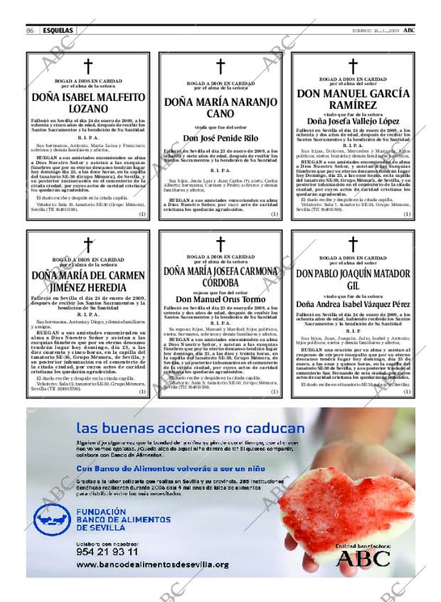 ABC SEVILLA 25-01-2009 página 86