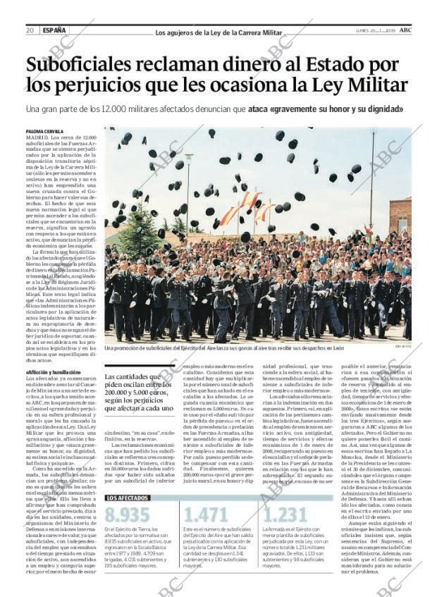 ABC MADRID 26-01-2009 página 20