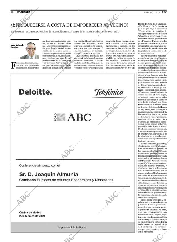ABC MADRID 26-01-2009 página 38