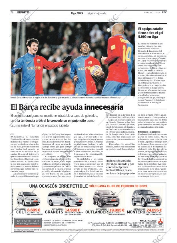 ABC MADRID 26-01-2009 página 78