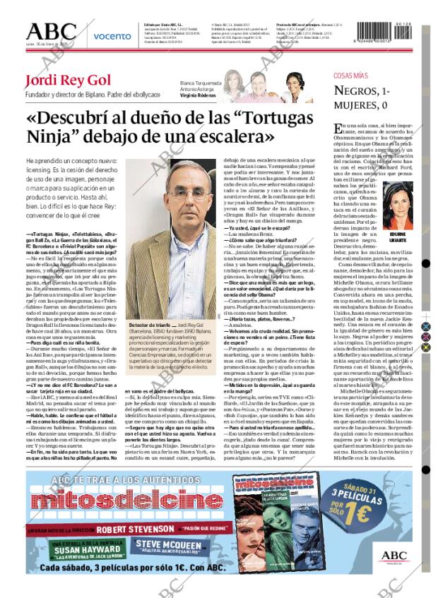 ABC MADRID 26-01-2009 página 96