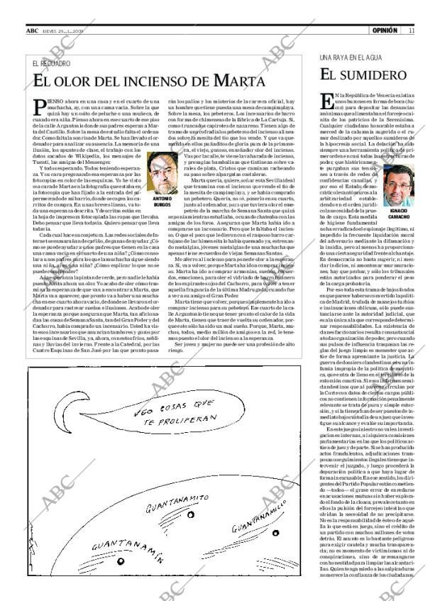 ABC SEVILLA 29-01-2009 página 11