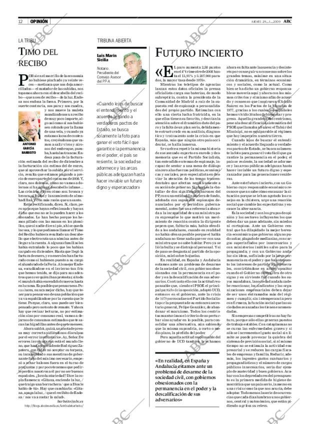 ABC SEVILLA 29-01-2009 página 12