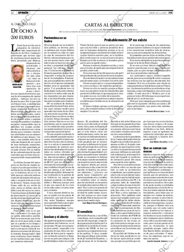 ABC SEVILLA 29-01-2009 página 14