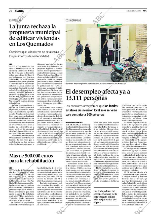ABC SEVILLA 29-01-2009 página 28