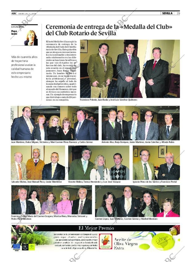 ABC SEVILLA 29-01-2009 página 29