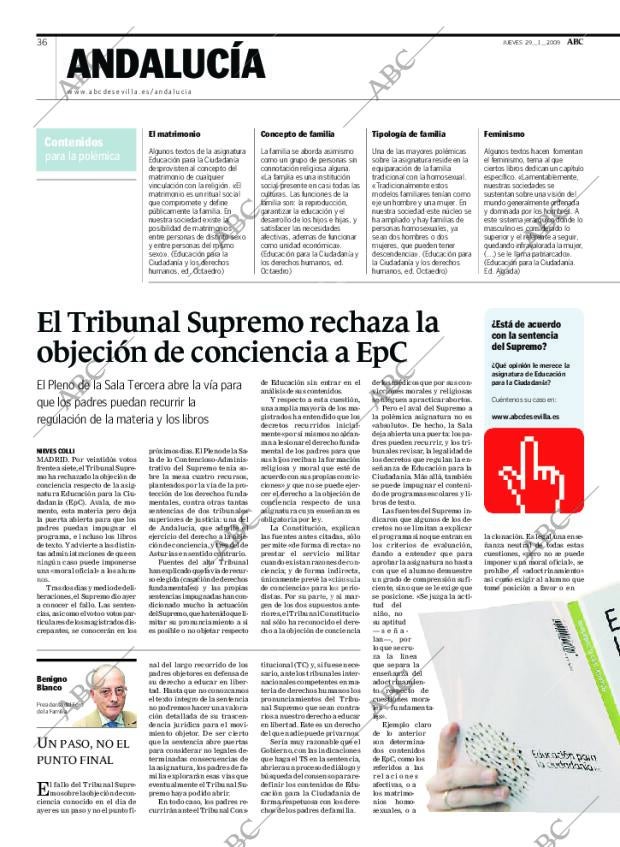 ABC SEVILLA 29-01-2009 página 36