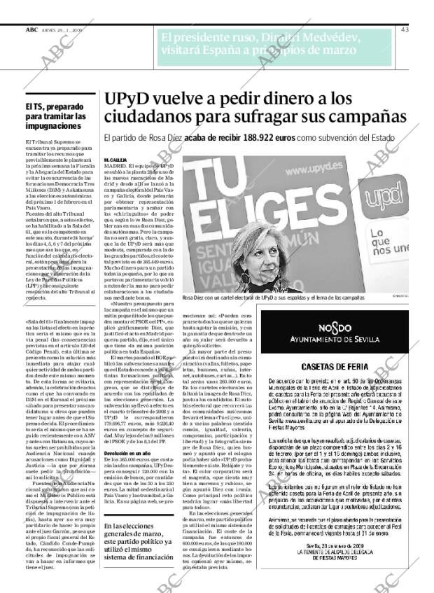 ABC SEVILLA 29-01-2009 página 43