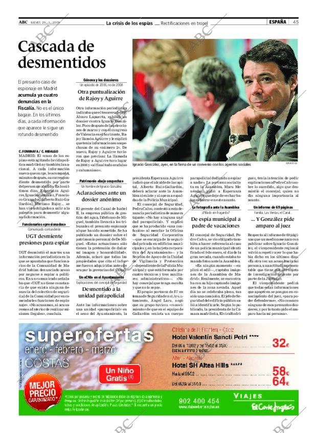 ABC SEVILLA 29-01-2009 página 45