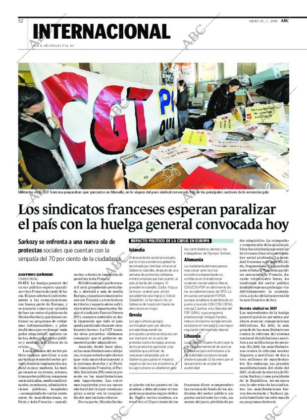 ABC SEVILLA 29-01-2009 página 52