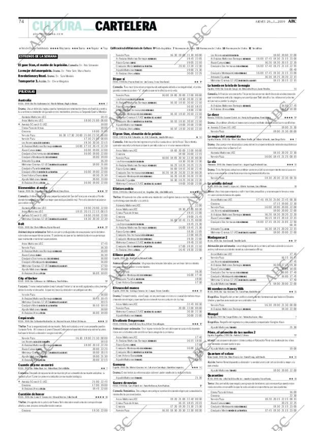 ABC SEVILLA 29-01-2009 página 74