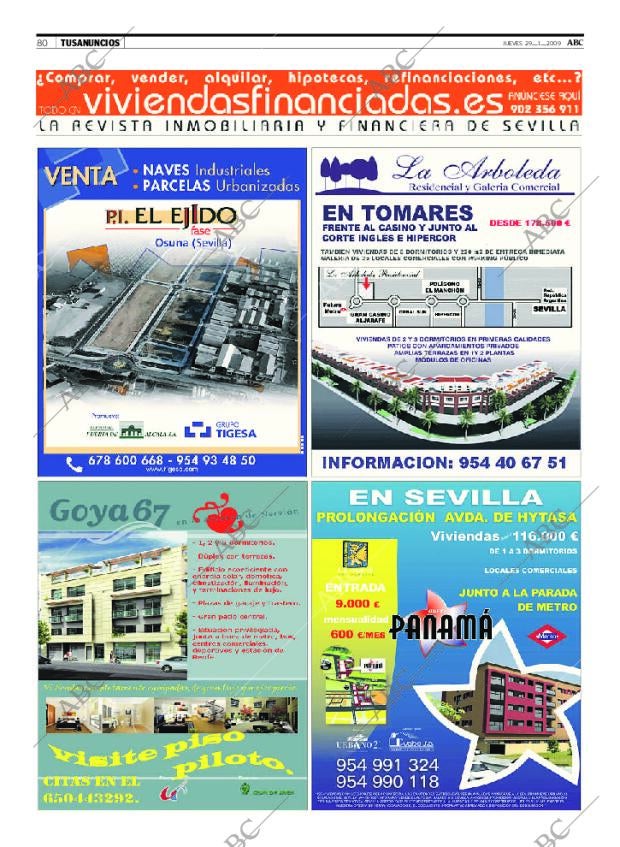 ABC SEVILLA 29-01-2009 página 80