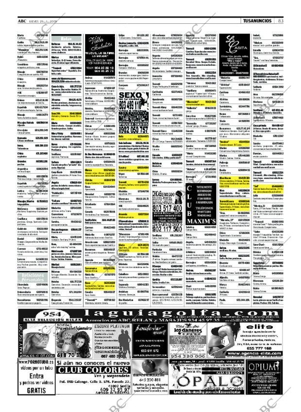 ABC SEVILLA 29-01-2009 página 83