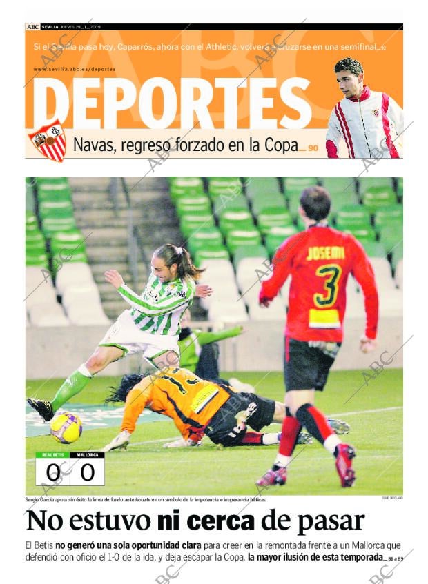 ABC SEVILLA 29-01-2009 página 85
