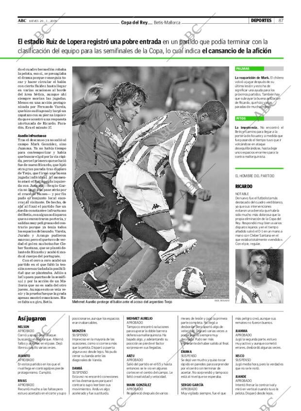 ABC SEVILLA 29-01-2009 página 87