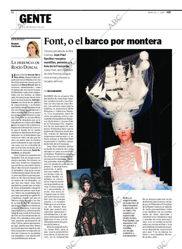 ABC SEVILLA 29-01-2009 página 98