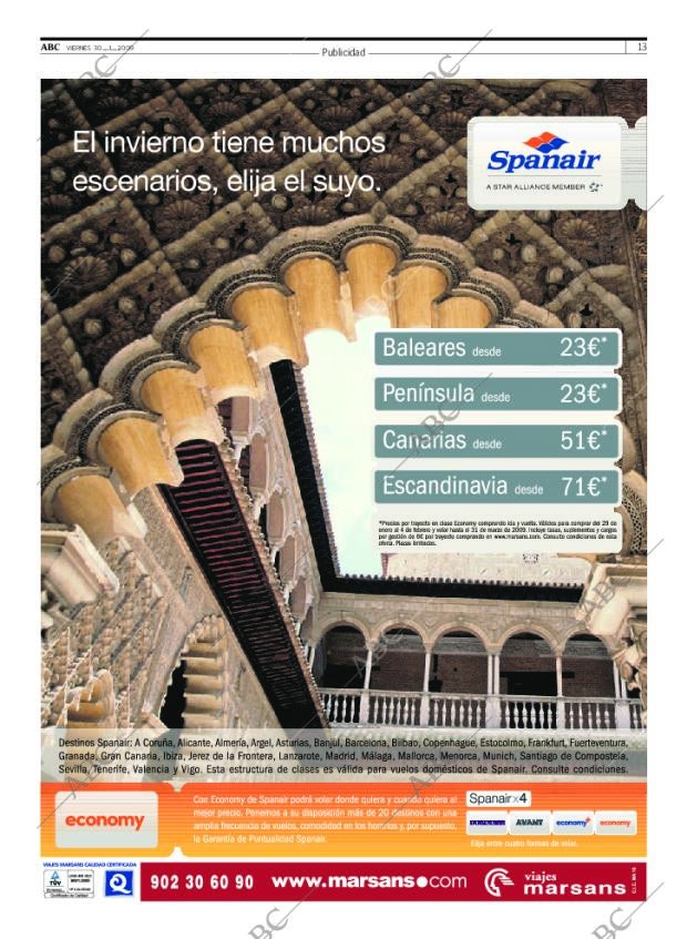 ABC SEVILLA 30-01-2009 página 13