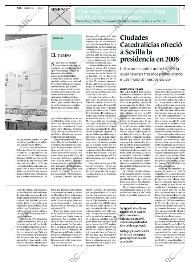 ABC SEVILLA 30-01-2009 página 17