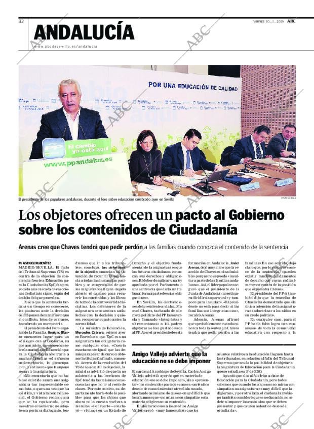 ABC SEVILLA 30-01-2009 página 32