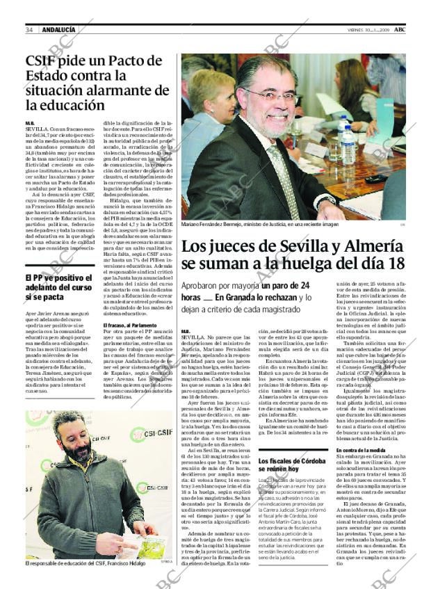 ABC SEVILLA 30-01-2009 página 34