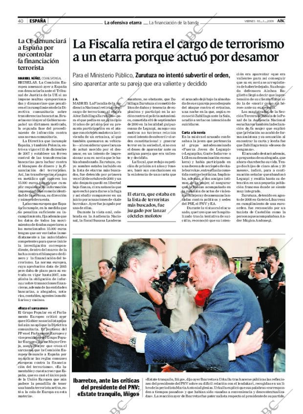 ABC SEVILLA 30-01-2009 página 40