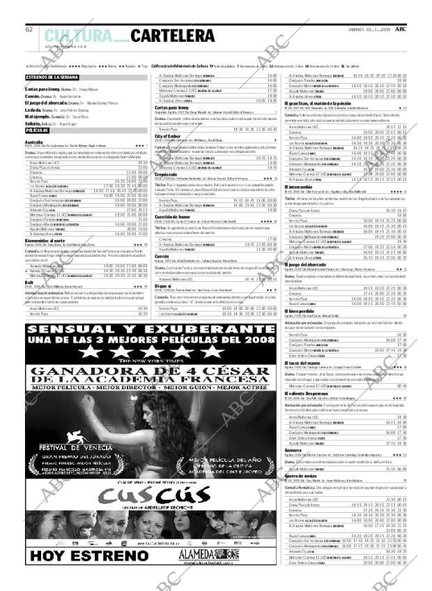 ABC SEVILLA 30-01-2009 página 62