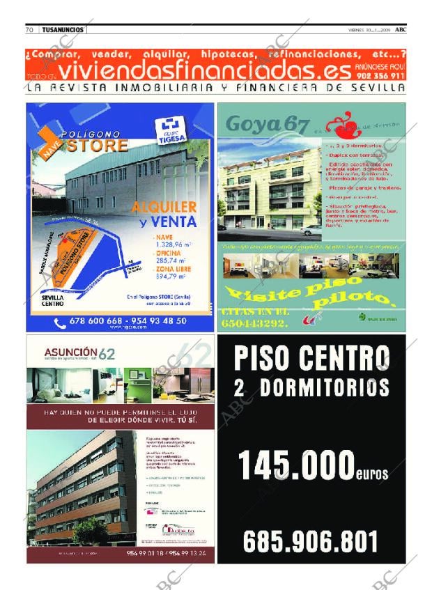 ABC SEVILLA 30-01-2009 página 70