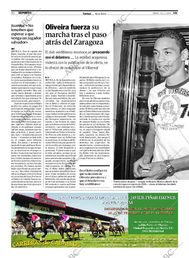ABC SEVILLA 30-01-2009 página 80