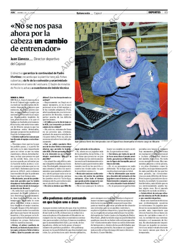 ABC SEVILLA 30-01-2009 página 85