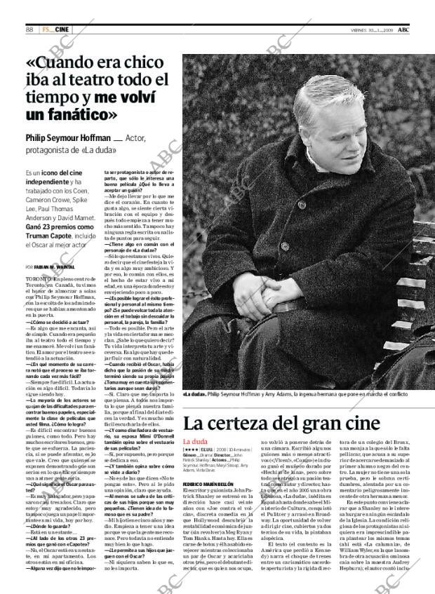 ABC SEVILLA 30-01-2009 página 88