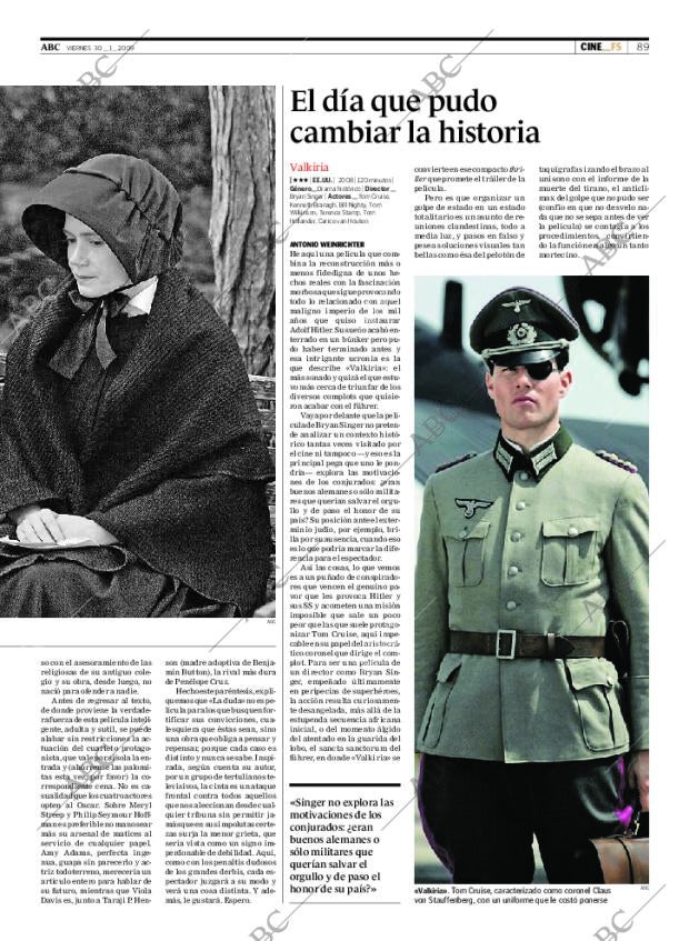 ABC SEVILLA 30-01-2009 página 89