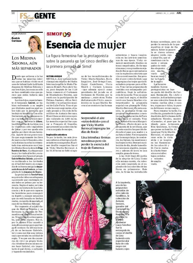 ABC SEVILLA 30-01-2009 página 98