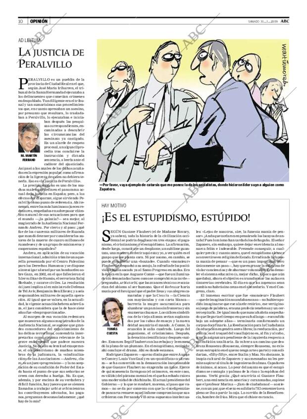 ABC MADRID 31-01-2009 página 10