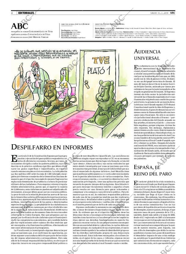 ABC MADRID 31-01-2009 página 4