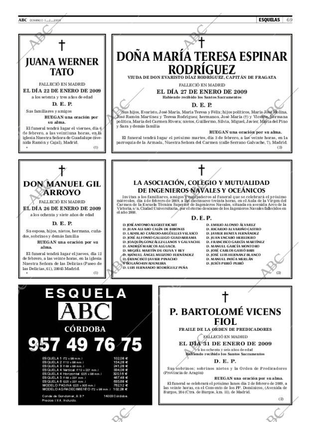 ABC CORDOBA 01-02-2009 página 69