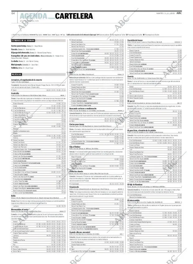 ABC MADRID 03-02-2009 página 64