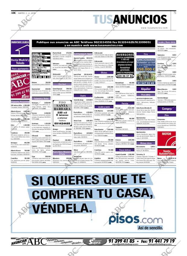 ABC MADRID 03-02-2009 página 71