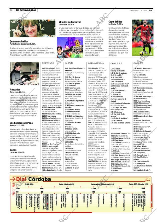 ABC CORDOBA 04-02-2009 página 86
