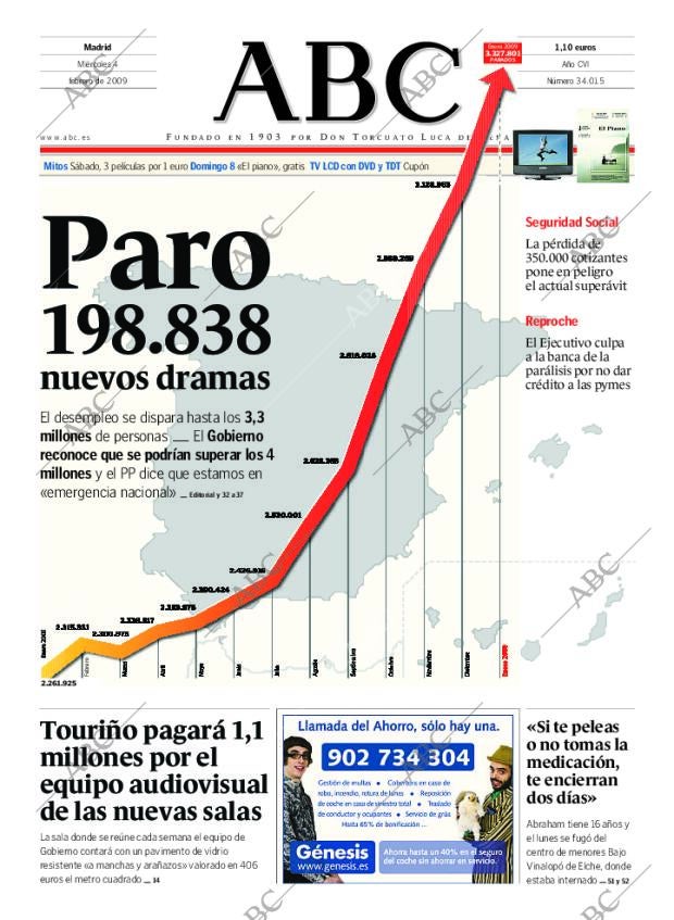 ABC MADRID 04-02-2009 página 1