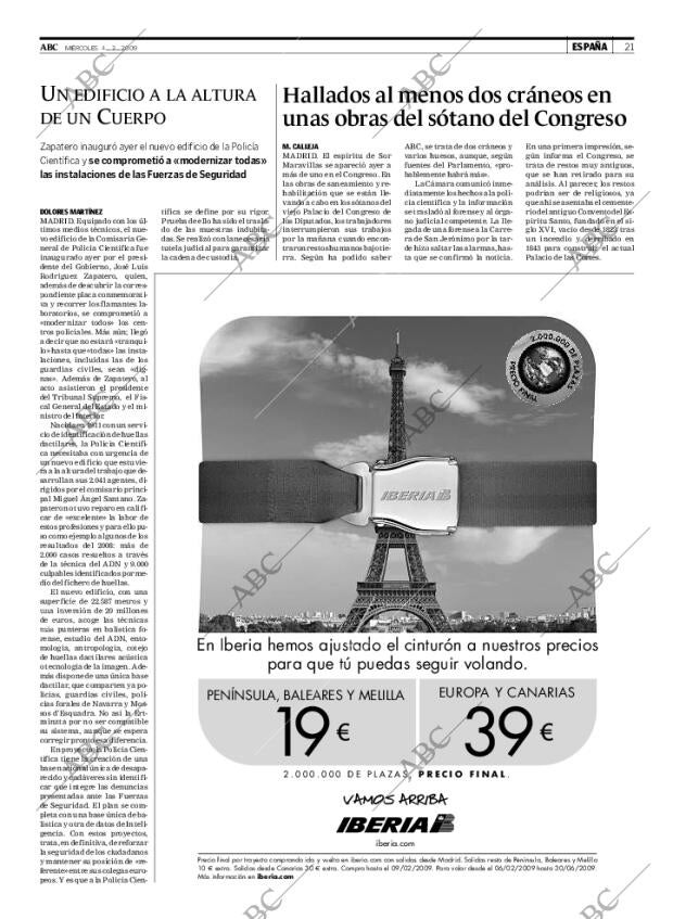 ABC MADRID 04-02-2009 página 21