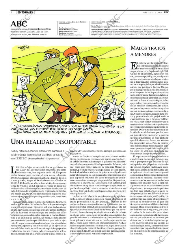 ABC MADRID 04-02-2009 página 4