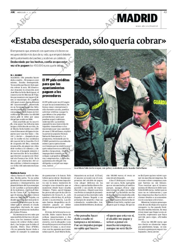 ABC MADRID 04-02-2009 página 43
