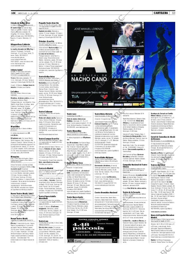 ABC MADRID 04-02-2009 página 69